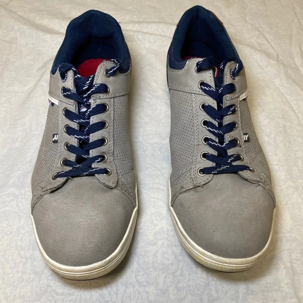 Arrigo Bello 1986 Men's Gray Suede Casual Sneakers Comfort Shoes Size 9‎